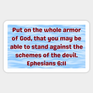 Put On The Whole Armor Of God Sticker